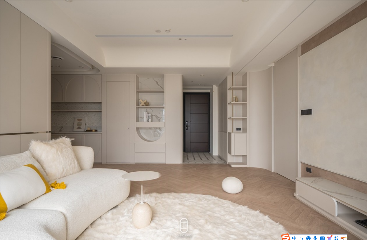 Minimalist Living Room With Exquisite Design